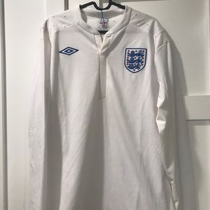 Umbro England soccer long sleeve shirt
